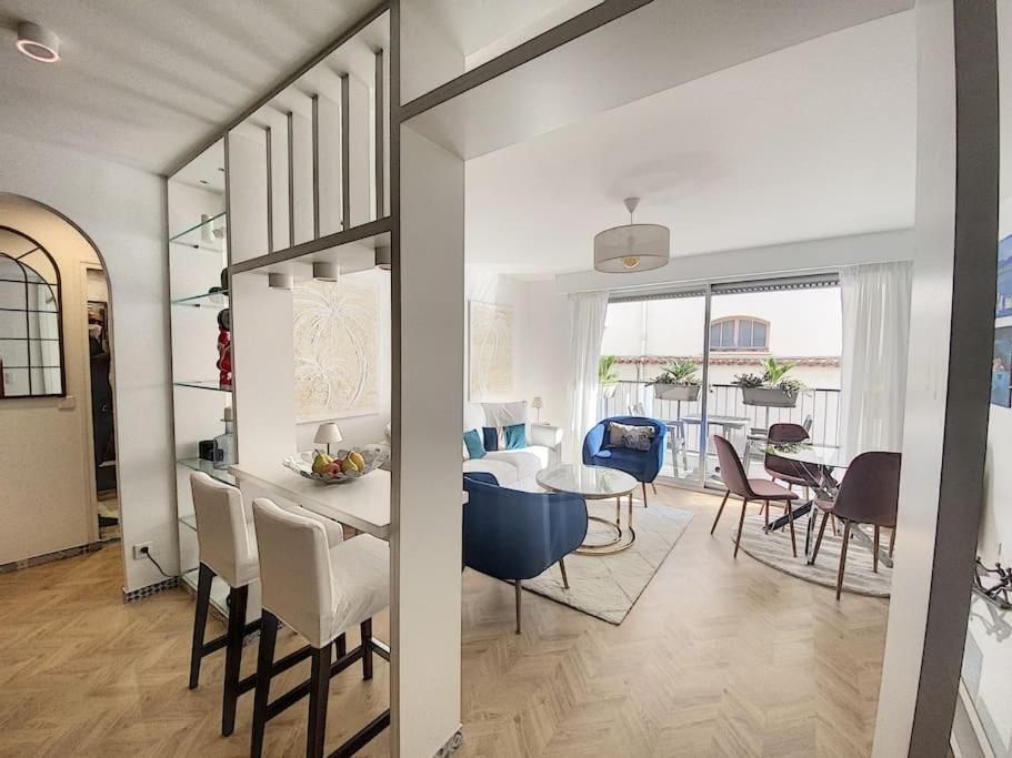 Appartement Style Architecte Proche De La Plage Cannes Zewnętrze zdjęcie