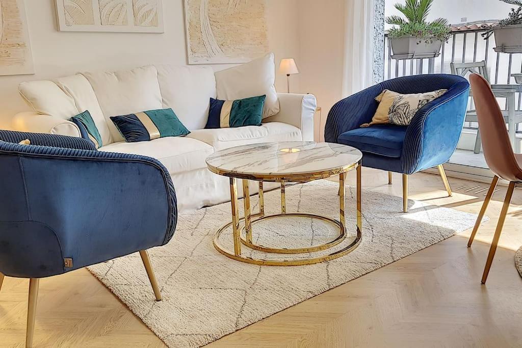 Appartement Style Architecte Proche De La Plage Cannes Zewnętrze zdjęcie