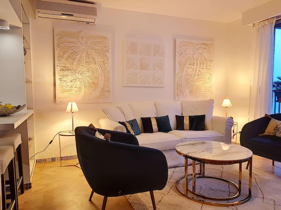 Appartement Style Architecte Proche De La Plage Cannes Zewnętrze zdjęcie